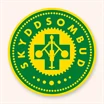 Symbolen för skyddsombud på ljus färgplatta